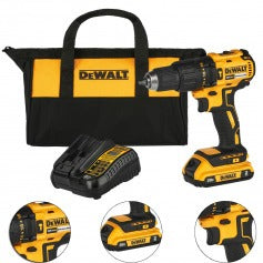 Furadeira de Impacto 20V Brushless – Torque PROFISSIONAL + Bateria de Alta Duração