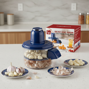 PeelPro - Descasque Alho e Frutas Em Segundos Sem Cheiro nas Mãos e Sem Bagunça - Entrega Grátis